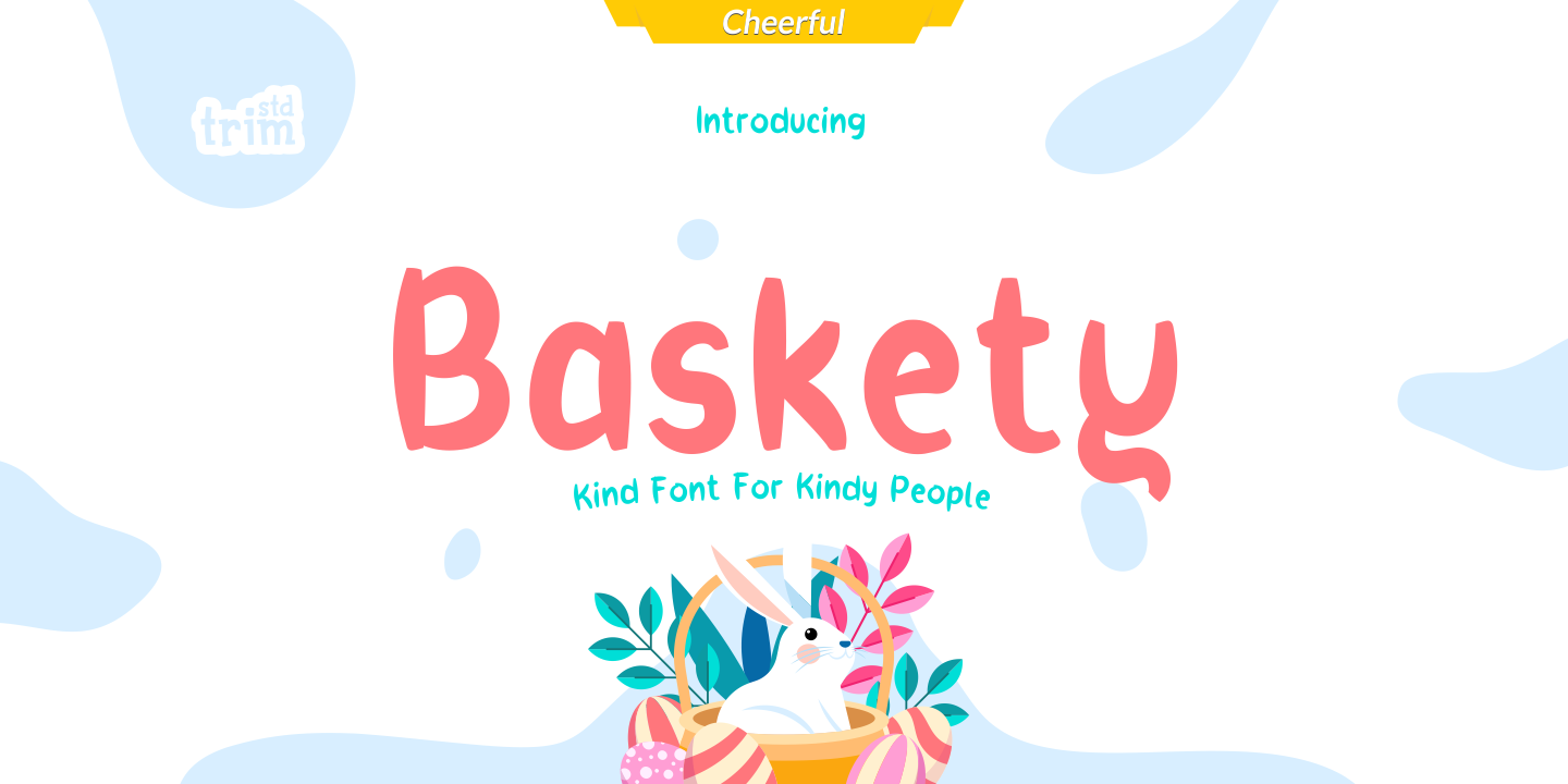 Пример шрифта Baskeyt